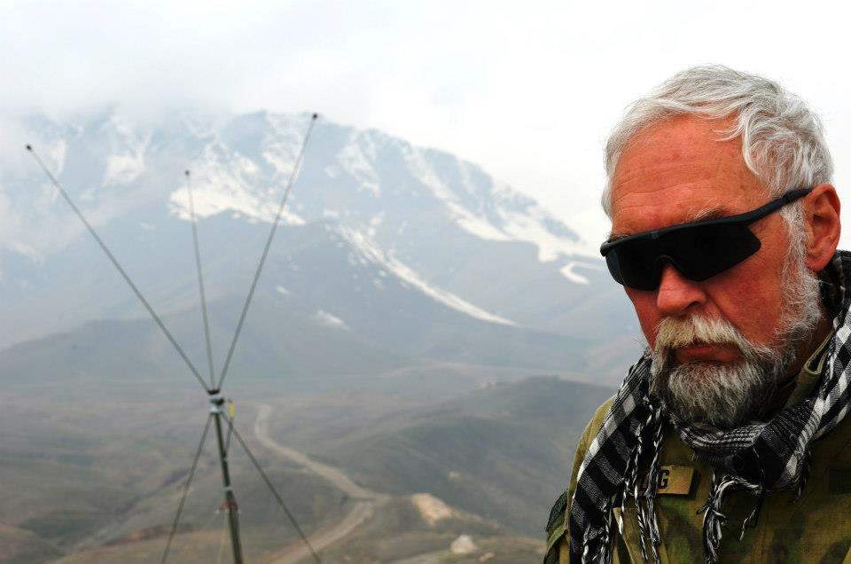 Mike Walling in a mountainous field setting